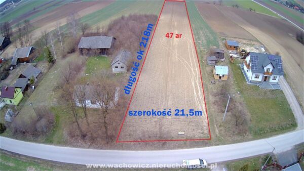 Dzialka w Raclawicach Wachowicz Nieruchomosci 1