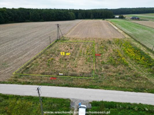 Działka w Pojałowicach w gminie Miechów