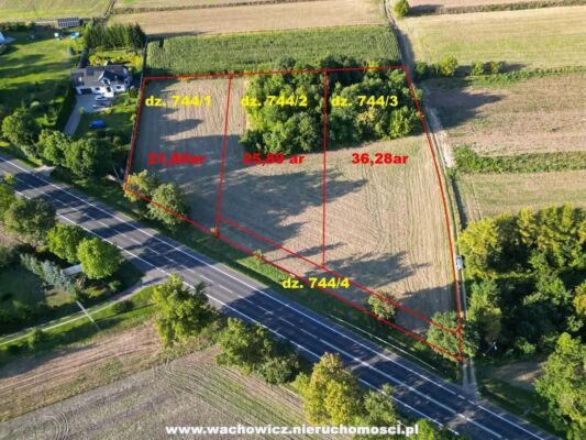 Działka w Wężerowie, 25km od Krakowa