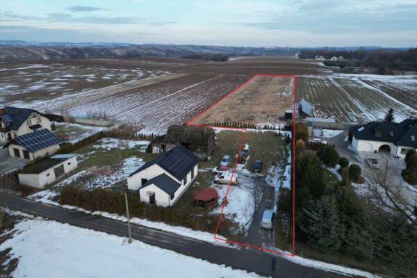 Działka Usługowa gmina Charsznica