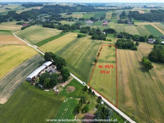 Działka w Kalinie Małej w gminie Miechów